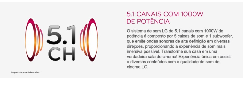 Home Theater LG BH6730S
