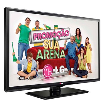 TV LED 47” Full HD LG 47LN5460 de lado