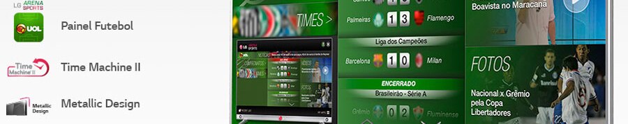 Smart TV LED 42” Full HD LG 42LB5800 com Função Torcida, Conversor