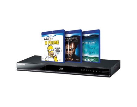 Blu-Ray Player Full HD Samsung - Reprodução em alta definição e função All Share