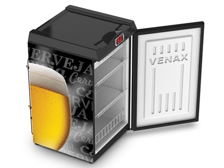 Cervejeira Venax com três modos de temperatura
