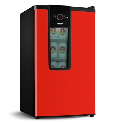 Consul Mais CZD12AV 82L Porta Visor Vidro