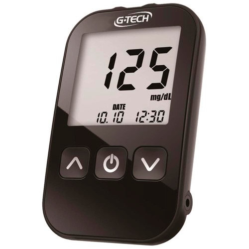 Tiras com código interno kit medidor glicose g-tech free lite auto code
