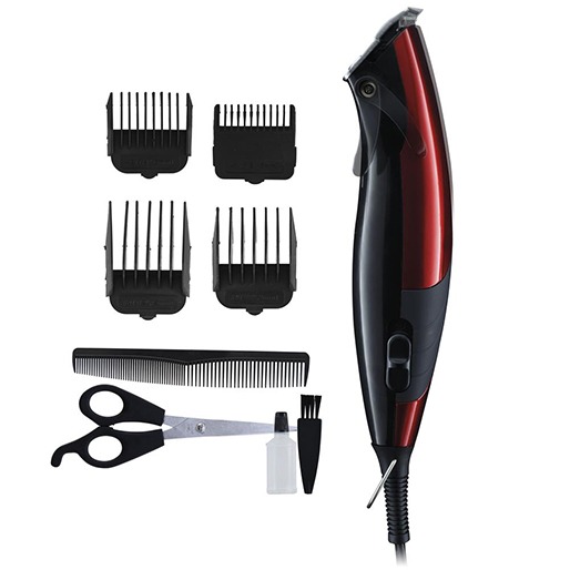Repleto de acessórios Cortador de Cabelo Britânia BCR05V Lâminas em aço