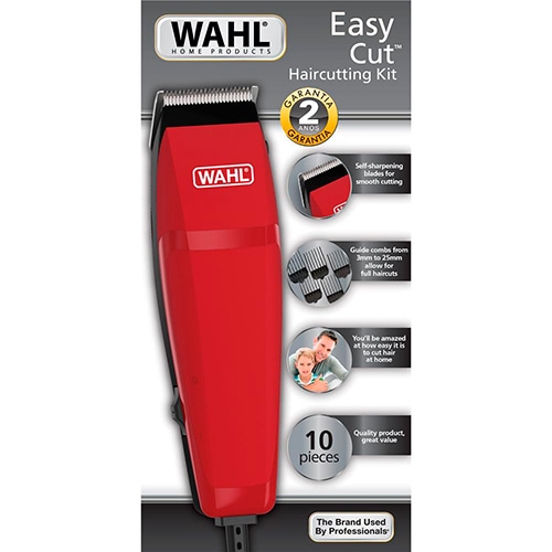Kit completo para cortar os cabelos máquina cortar cabelo wahl acessórios