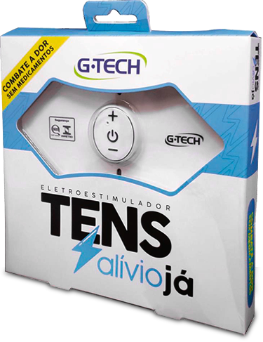 embalagem do Tens G-Tech
