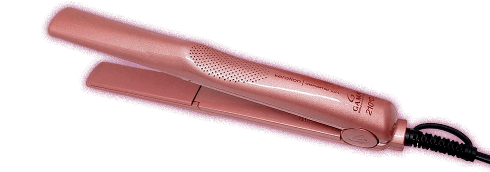 Chapinha/Prancha GA.MA Italy Keration Ceramic Íon Rosé Chapinha/Prancha GA.MA Italy Keration Ceramic Íon Rosé