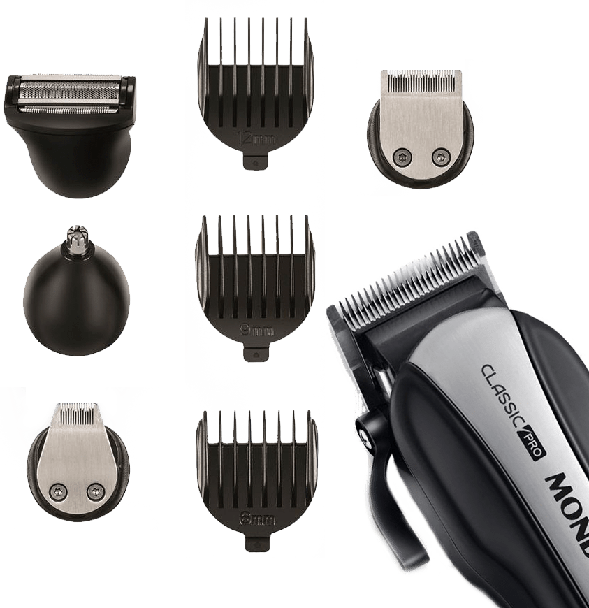 Kit Mondial Barbeador Elétrico Cortador Cabelo