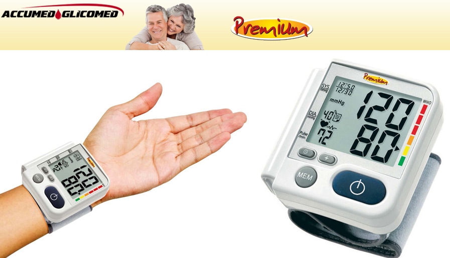 Aparelho Pressão Pulso Premium Automático BPLP200