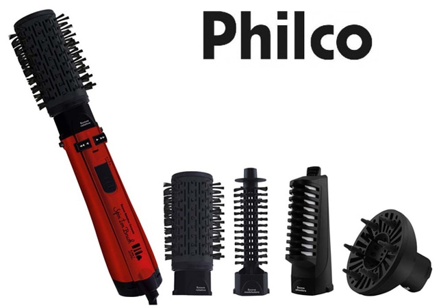Escova Rotativa Philco Spin Brush Tecnologia Cerâmica