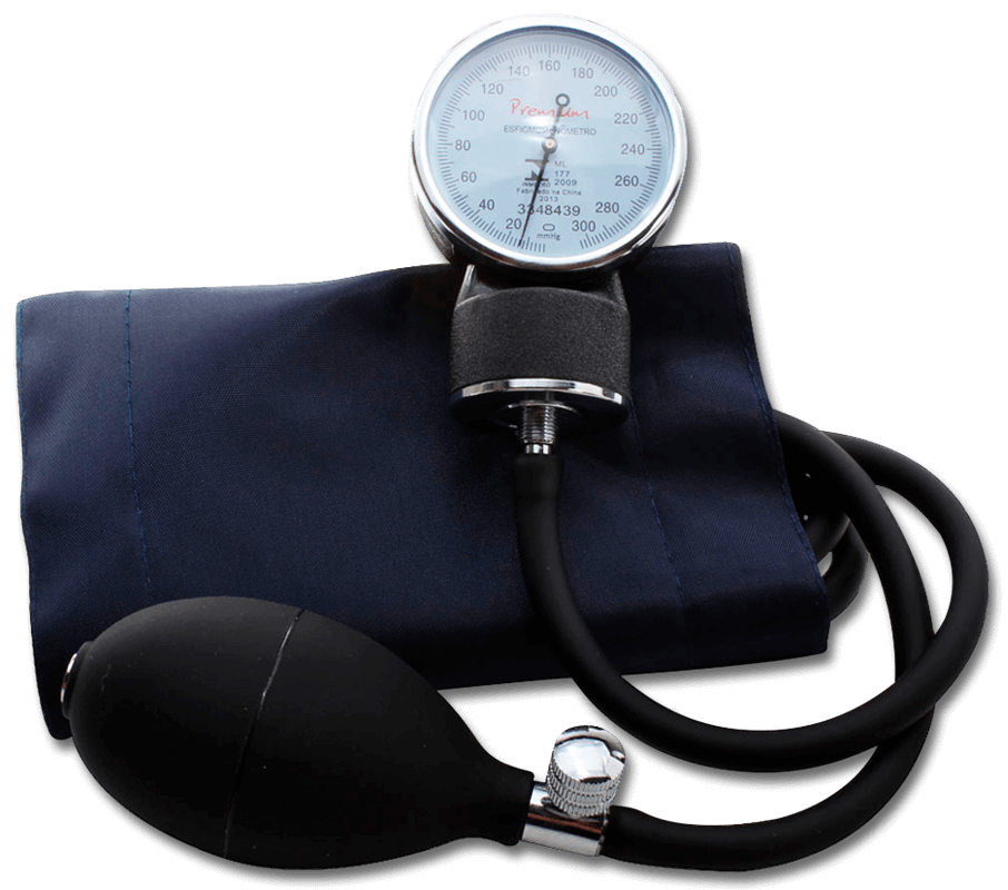 Aparelho de Pressão Glicomed Aneróide Premium Estetoscópio
