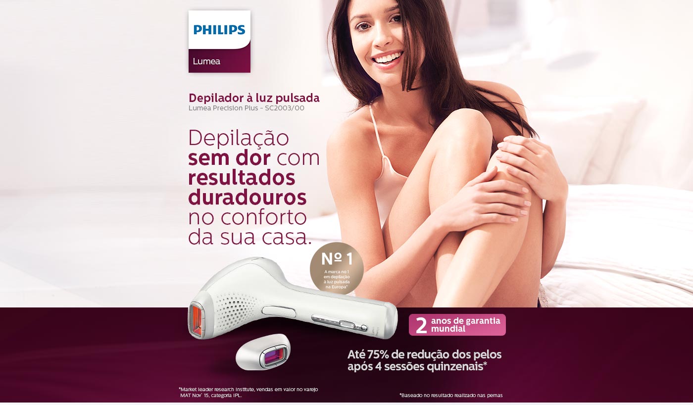 Depilador Philips Lumea