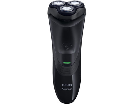 Barbeador Philips Seco e Molhado AquaTouch - Mais conforto no barbear