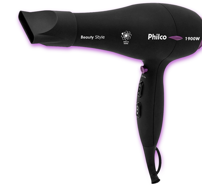Secador Cabelos Philco Beauty Style