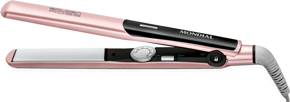 prancha alisadora Golden rose