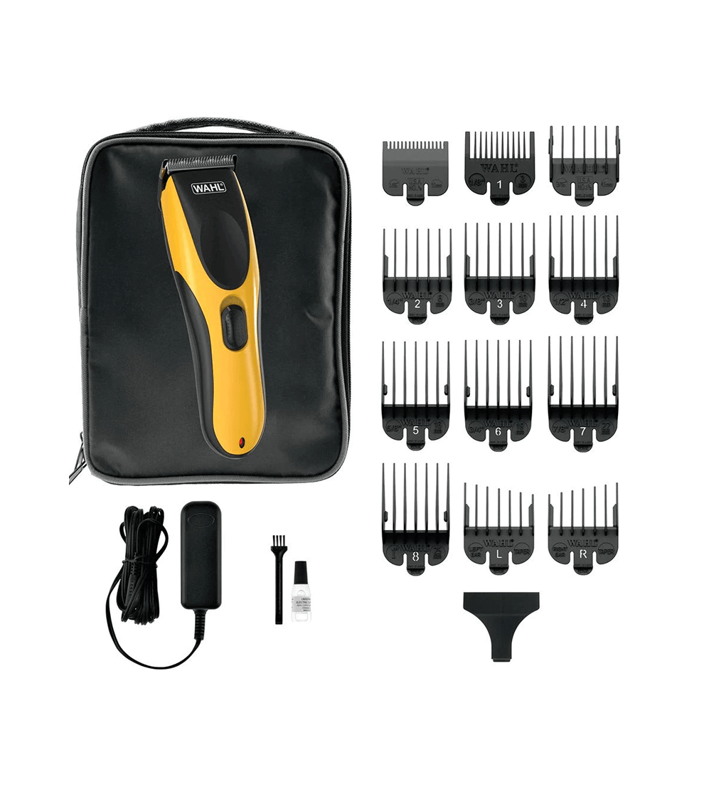 Kit para cortar os cabelos Máquina Cortar Cabelo Wahl Haircut Beard estojo