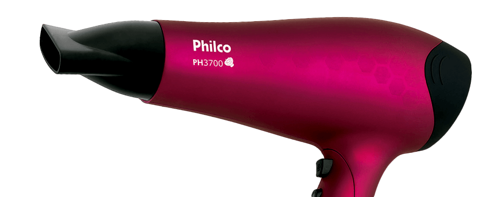 Secador Cabelos Philco PH3700 Rosa Secador Cabelos Philco PH3700 Rosa