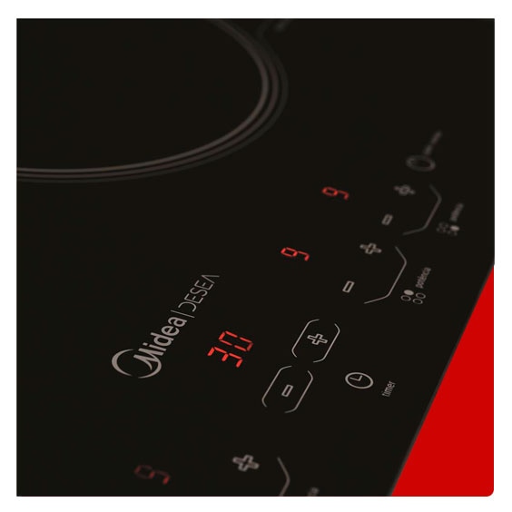 cooktop indução 4 bocas midea desea