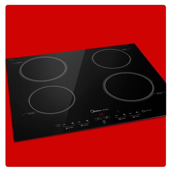cooktop indução 4 bocas midea desea cyad42
