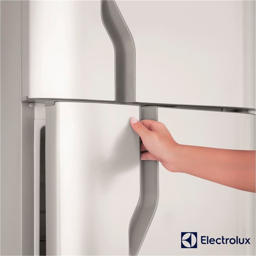 Na cor inox refrigerador electrolux df35x design puxadores