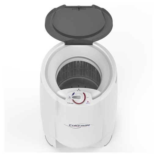 Centrífuga de Roupas com cesto em aço inox centrifugar roupa secar varal inox