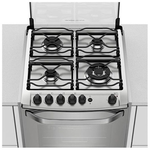 fogão embutir electrolux 56eax porta full glass