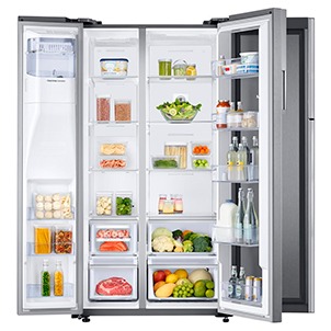 capacidade 575 litros filtro ar freezer gavetas prateleiras