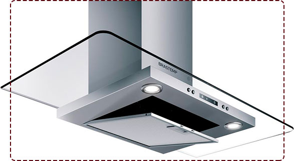 design da Coifa de Parede Brastemp BAP90AR design da Coifa de Parede Brastemp BAP90AR