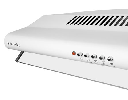 Combina com a sua cozinha - Depurador de Ar Electrolux funciona com sistema de dupla filtragem.