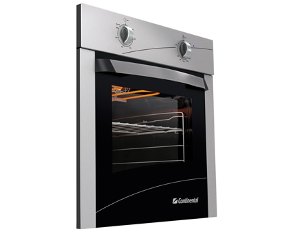 forno de embutir a g�s Continental FOGCT060E1B2IN de lado