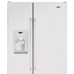 refrigerador Side by Side GE ZF2LFBFWW close