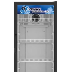 refrigerador expositor vertical Venax VV 300 Branco detalhe