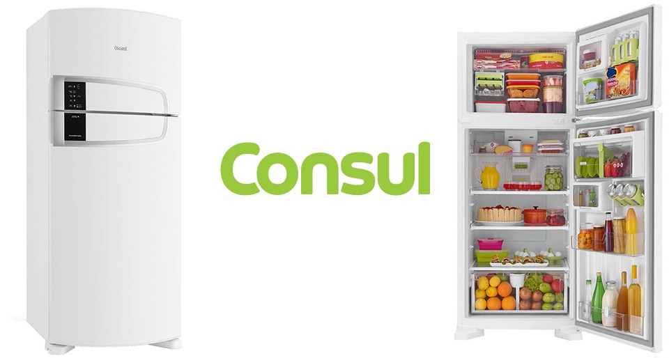 Refrigerador Consul Bem Estar CRM51A Ampla Inteligente
