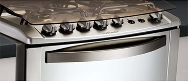 fogão de embutir Electrolux 4 bocas Celebrate 56TXE Inox acabamento