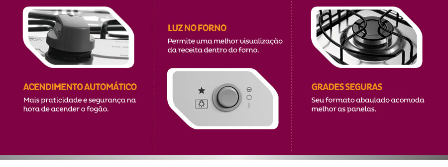 Acendimento Autom�tico e Luz no Forno