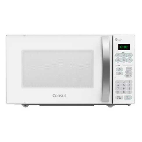 Forno micro-ondas fácil de usar: apresenta painel intuitivo Forno Micro-ondas Consul 20 litros frontal