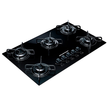 Cooktop a Gás 5 Bocas Brastemp Ative! BDD75AE