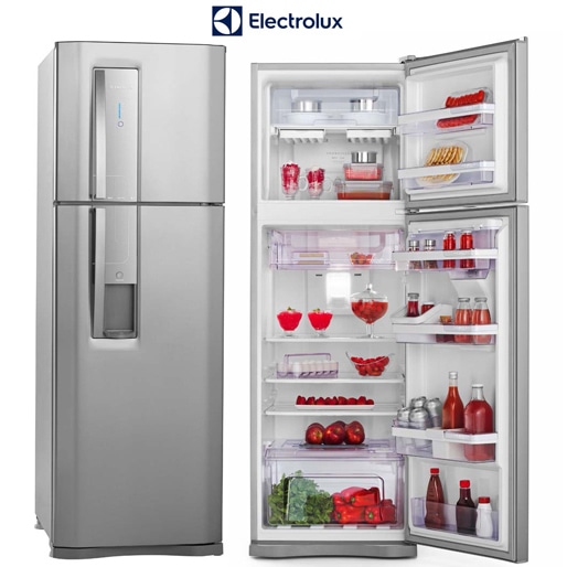 Refrigerador Electrolux Duplex DW42X 380L Inox Refrigerador Electrolux Duplex DW42X 380L
