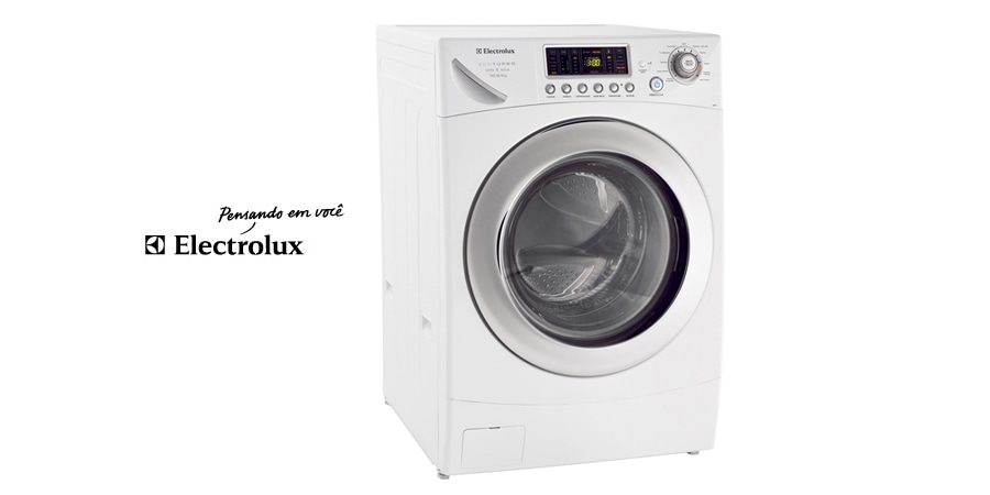 Lavadora e Secadora de Roupas Electrolux Eco Turbo LSE11