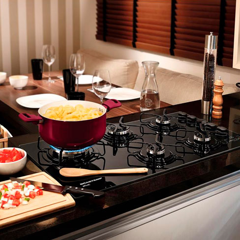 Cooktop Brastemp Botõe Removíveis Grades Piatina