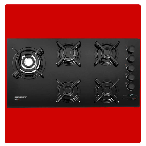 Cooktop Gás Brastemp BDT85AEUNA