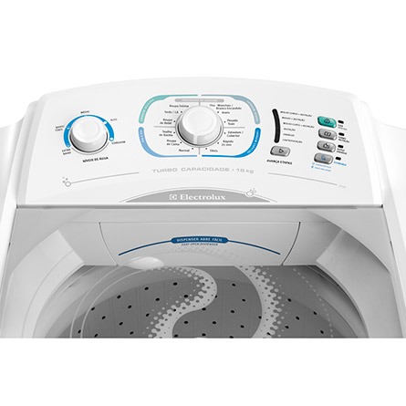 Lavadora de Roupas Electrolux 15 kg Turbo Capacidade LT15F multidispenser