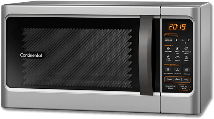 Eficiência energética A Forno Microondas Continental MC34S Prata
