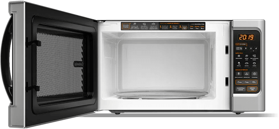 As receitas que você mais gosta em um clique Microondas Continental MC34S