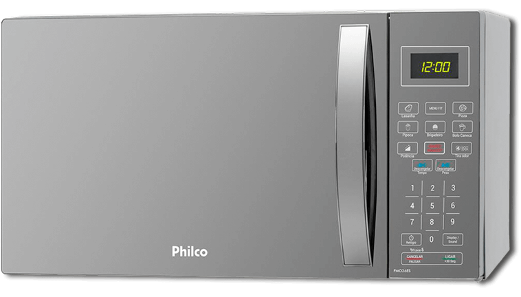 Forno Micro-ondas Philco Espelhado PMO33 Forno Micro-ondas Philco Espelhado PMO33