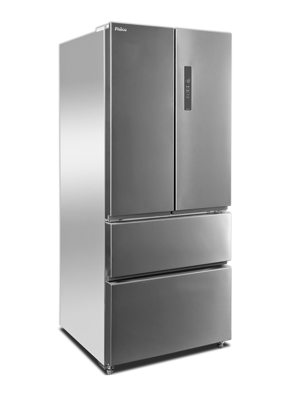 Porta em aço com tratamento anti-corrosão Refrigerador Philco French Door porta
