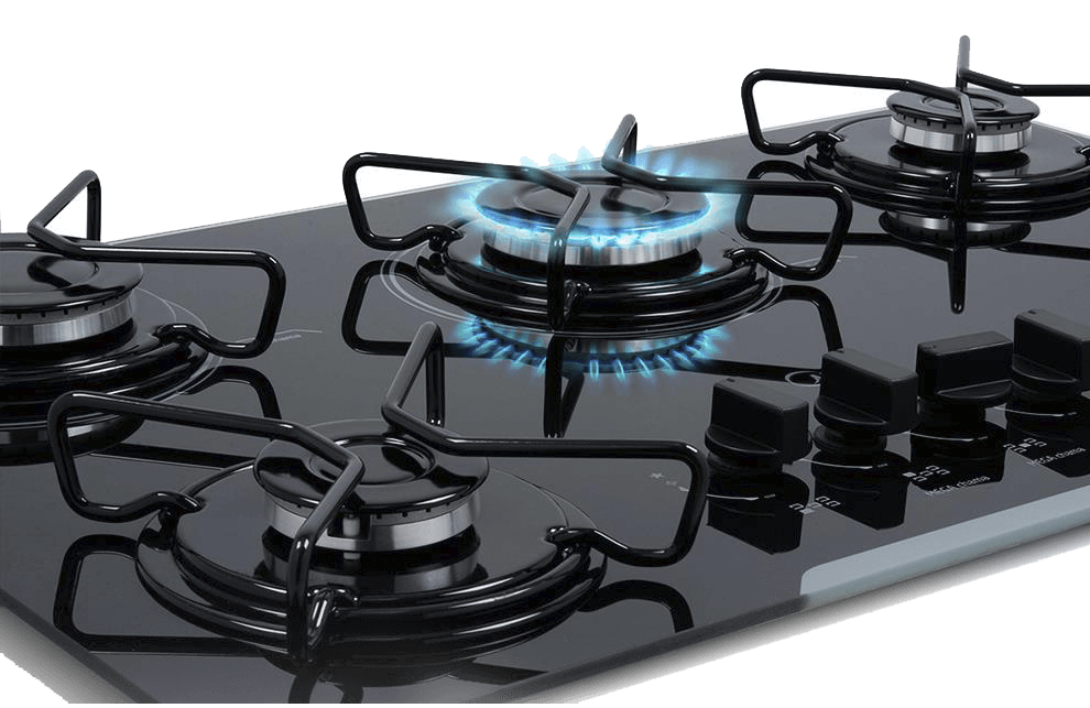 Cooktop Gás 5 Bocas Midea GV50AAPB Cooktop Gás 5 Bocas Midea GV50AAPB