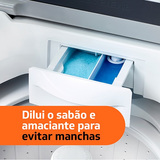 Lavadora Brastemp Ciclo Tira Manchas e enxágue Duplo