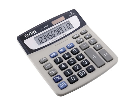 calculadora de mesa Elgin MV 4123