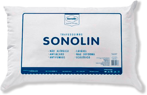 Travesseiro Sonolin Prime Branco Travesseiro Sonolin Prime Branco